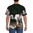 thumbnail image 2 of Rocae Cute Goat Baby for Men's Moisture-Wicking Crew Tee - T-Shirt for Sports, Outdoor Activities, and Casual WearXX-Large, 2 of 9