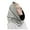 Grey, variant on Winter Hats For Women Girls Warm Hooded Scarf Hat Cap Knit Hat With Adjustable Drawstring