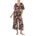 thumbnail image 1 of Midnight Bakery Tropical Print Pajama Set,, 1 of 2