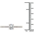 thumbnail image 4 of 3/4 Carat T.W. Diamond Classic 14kt Rose Gold Engagement Ring, 4 of 5
