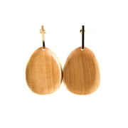 Sophie Monet Womens FS12E1  The Petal Earrings Pine Gold Plated Brass