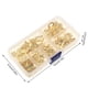 thumbnail image 5 of Bearachild 1 caja de crimpado que forma la terminal del cable duradero Conector de M3-M10 de cobre tipo O Kit surtido no aislado para electrodomésticos Electrónica miscelánea, 5 of 6
