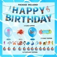 thumbnail image 3 of KYAIGUO Ocean Animal Balloon Party Decorations, Ocean Theme Birthday Party Decorations, Happy Birthday Ban, 3 of 5