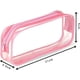 thumbnail image 5 of Estuche transparente rosa NQ para lápices y cosméticos impermeable PVC x 1, 5 of 5