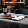 thumbnail image 2 of WeChef LED Backlit Menu Holder Cover Single Panel Fits 8"x11" Paper for Nightclubs Restaurants Hotels Cafes, 2 of 9