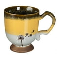 thumbnail image 1 of Cypress Artisan Series Cup, 14 OZ., w/stamped accents, Drifting Dandelion, 1 of 3