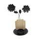 thumbnail image 3 of Candelabro,Candelabro Candelabro Bandeja para velas,Candelabro de hierro para centro de mesa,Candelabro decorativo pequeño moderno,Decoración de escritorio para el comedor de Estilo C, 3 of 9