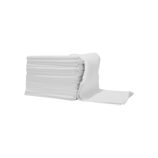 Packlife set de Paños de Microfibra Blanco Multiusos 40x40 12pzs