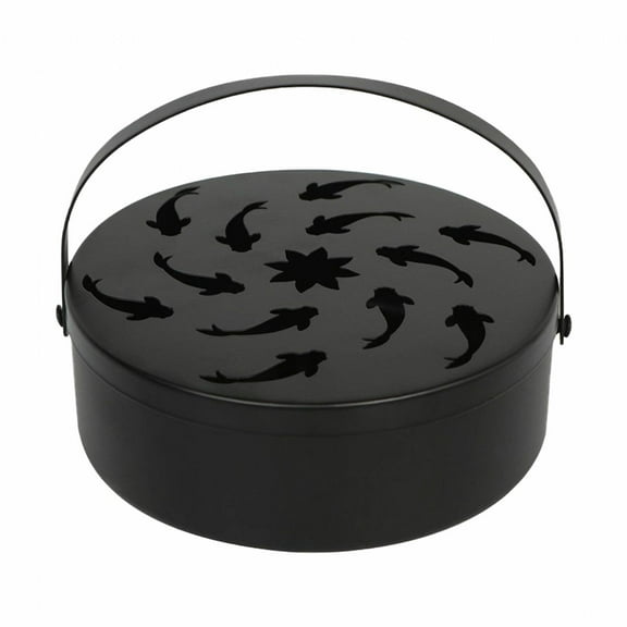 AUQ Mosquito Coil Box,Lightweight Easy Placement Summer Decorative,Home Decor Mosquito Coil Stand,Style1
