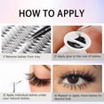 thumbnail image 3 of Cils 240 Pcs Colle pour Cils en Grappe et Joints Outils de Maquillage Kit d'Extension de Cils Bricolage pour Coller les Cils Colle Accessoires de Colle, 3 of 4