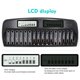 thumbnail image 3 of Para El Cargador de Batería Inteligente Universal PL-NC31 DOS Pantalla Lcd de 3 Pulgadas, Cargador Inteligente Rápido Con 16 Ranuras de Batería para 1.2V Ni-Mh Ni-Cd aaa aa, 3 of 7