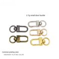 thumbnail image 4 of Hebilla de puerta de aleación de zinc de 3 puntos, hebilla de cadena de equipaje, hebilla de joyería, hebilla para perro, hebilla colgante, llavero, hebilla de puerta pequeña de 3 puntos, 4 of 5