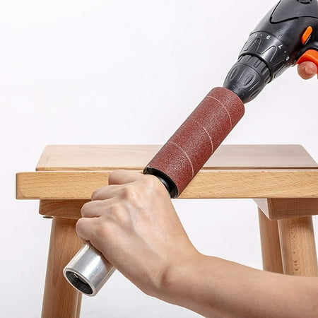 

Portable Hand Drum Sander for 4-1/2 X 1-1/2 and 4-1/2 X 1 Drill (Hand Drum Sander)