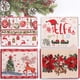 thumbnail image 3 of Manteles individuales navideños Manteles individuales navideños Decoración de comedor Manteles navid CACAGOO Tipo 3, 3 of 7