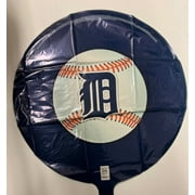18" DETROIT TIGERS BASEBALL Balloon Party Supplies Decorations Foil Mylar Balloon