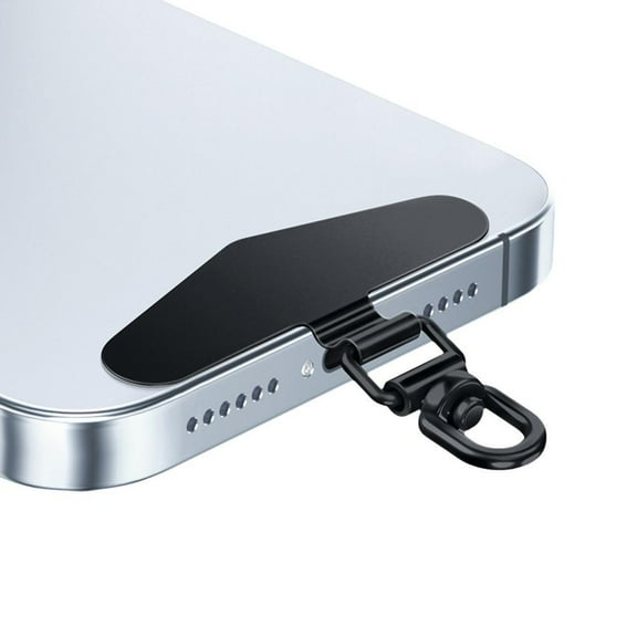 360° Rotatable Mobile Phone Case with Hanging Rope and Fixed Gasket Strap D5L5