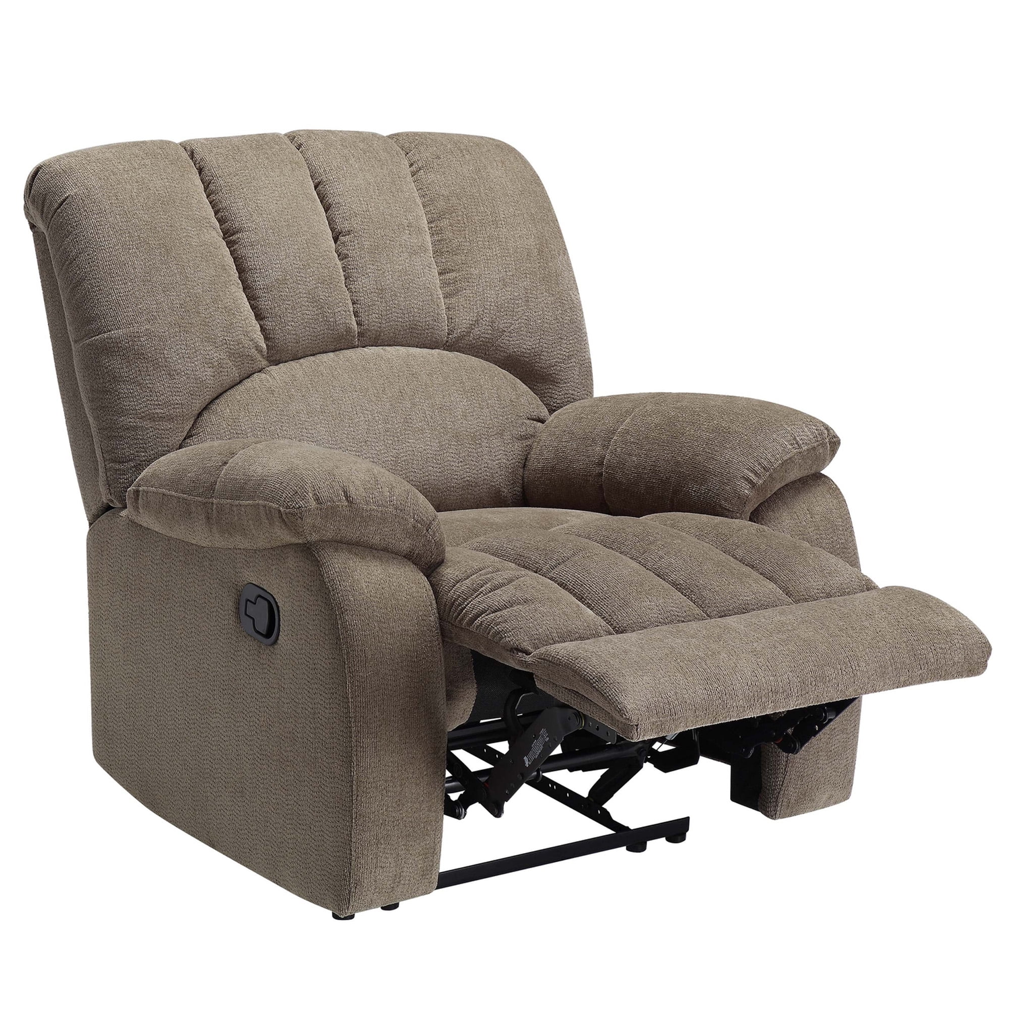 Mobilis plush small space 2024 manual recliner chair