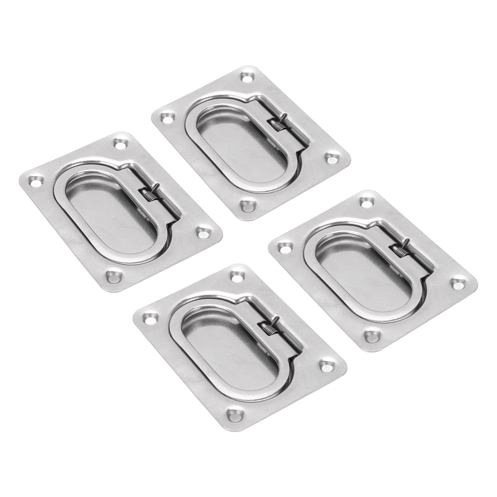 Flush Pull Boat Flush Lifting Handle 4Pcs Flush Pull Deck Lift Cover