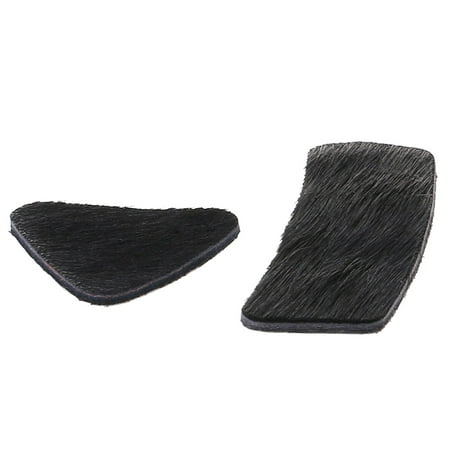 HGYCPP 4Pairs Faux Furs Arrow Rest Pad Archerys Adhesive Patches Arrow Rest Accessories