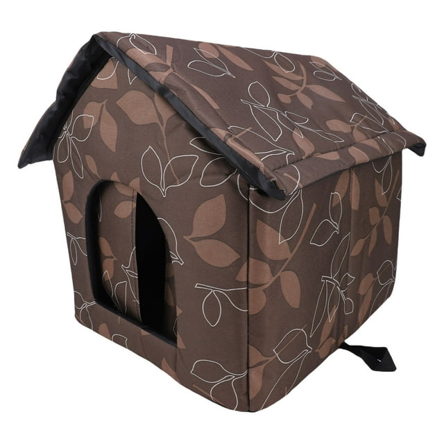 Casa Para Gatos Al Aire Libre Aislada, Tela A Prueba De Agua, Refugio Para Mascotas Aislado A Prueba De Intemperie, Casa Para Perros Para Mascotas Exteriores En Invierno