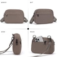 thumbnail image 4 of Bandolera MAXTOP Small Taupe con correa desmontable, 4 of 6