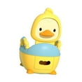thumbnail image 4 of Lipstore Pot de Toilette pour Enfants Léger Intérieur Portable Pot de Pot Siège de Pot Polyvalent Jaune, 4 of 8