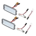 thumbnail image 1 of 1 par de luces LED para matrícula, lámpara de número de coche, luz blanca de repuesto sin errores para Fiat 500 2007-2016 para Fiat 500C Cabriolet 2007-2016, 1 of 1