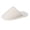 White, variant on Kids Solid Color House Slippers, Boys Girls Simple Plain Fuzzy Open Back Indoor Slippers Warm Winter Home Slippers for Little Child to Big Kids 5.5-12 Years