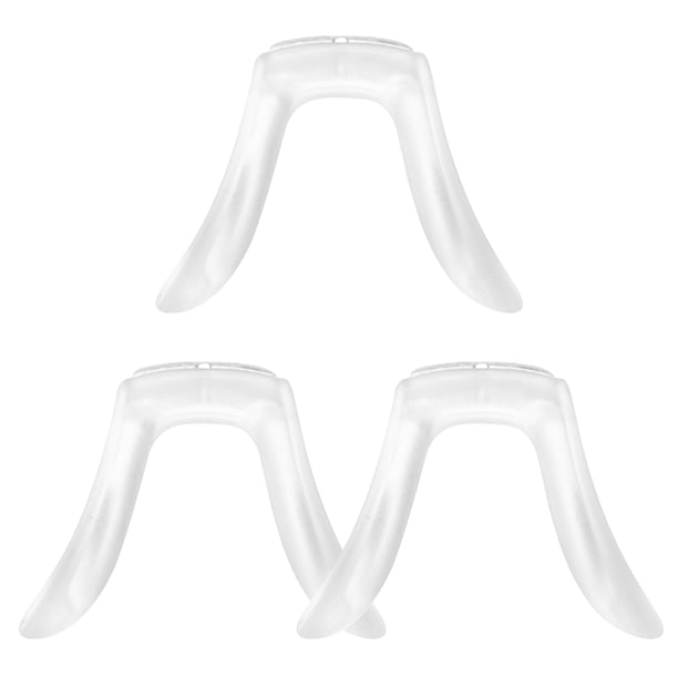3 almohadillas nasales para gafas, soporte para la nariz, almohadillas antideslizantes para la nariz.