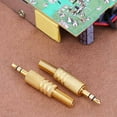 thumbnail image 4 of conector Conector de auriculares de 3,5 mm Estéreo 1/8in Auriculares Conectores de enchufe de audio DIY 2 piezas, 4 of 6