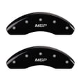 thumbnail image 2 of MGP 4 Caliper Covers Engraved Front & Rear MGP Black finish silver ch Fits select: 2010-2013 MAZDA 3 S, 2 of 2
