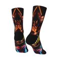 thumbnail image 4 of Wres-Tler W-W,E Socks Novelty Crew Socks Casual Funny Crazy Dress Socks For Women Men, 4 of 8
