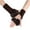 Coffee, variant on Women Thermal Warm Gloves for Cold Weather Half Finger Windproof Solid Color Gloves for Running Driving Cycling Hiking Biking Outdoor Sports Daily Work Dark Gray