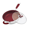 thumbnail image 4 of Batería Cocina 12 Pz Acero Inoxidable Inducción Fraciel Omania Roja Fraciel Omania Roja, 4 of 4