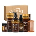 thumbnail image 3 of Xihbxyly Set para El Cuidado de La Barba, Aceite Nutritivo Integral para Barba, Limpiador de Barba de Limpieza Profunda, Bálsamo Hidratante para Barba, Cuidado Diario, Rutina de Autocuidado Masculino, 3 of 7
