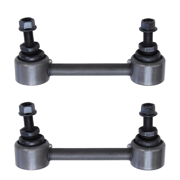 Detroit Axle - Front 2pc Sway Bars for 04-12 Chevy Colorado GMC Canyon, 06 Isuzu i-280, 07-08 i-290, 2 Sway Bar End Links Assembly 2004 2005 2006 2007 2008 2009 2010 2011 2012 Replacement