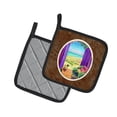 thumbnail image 2 of Carolines Treasures 7261PTHD Pug Lets go Outside Pair of Pot Holders , 7.5HX7.5W, multicolor, 2 of 3