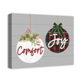 thumbnail image 2 of Creative Products Comfort and Joy Ornaments 20 x 16 Canvas Wall Art, 2 of 4