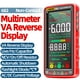thumbnail image 3 of Multímetros 682 6000 Counts Multímetro digital LCD grande Smart Anti-burn Recargable Medidor universal VA Reverse Screen NCV Tester con linterna para voltaje Resistencia de corriente Capacitancia Temp ANENG Multímetros, 3 of 7