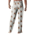 thumbnail image 5 of Hearthz Halloween Mens Flannel Pajama Pants Plush Fuzzy Men's Pajama Pants Soft Warm Cozy Pj Bottoms Lounge Pants Fleece Pj Pants, 5 of 5