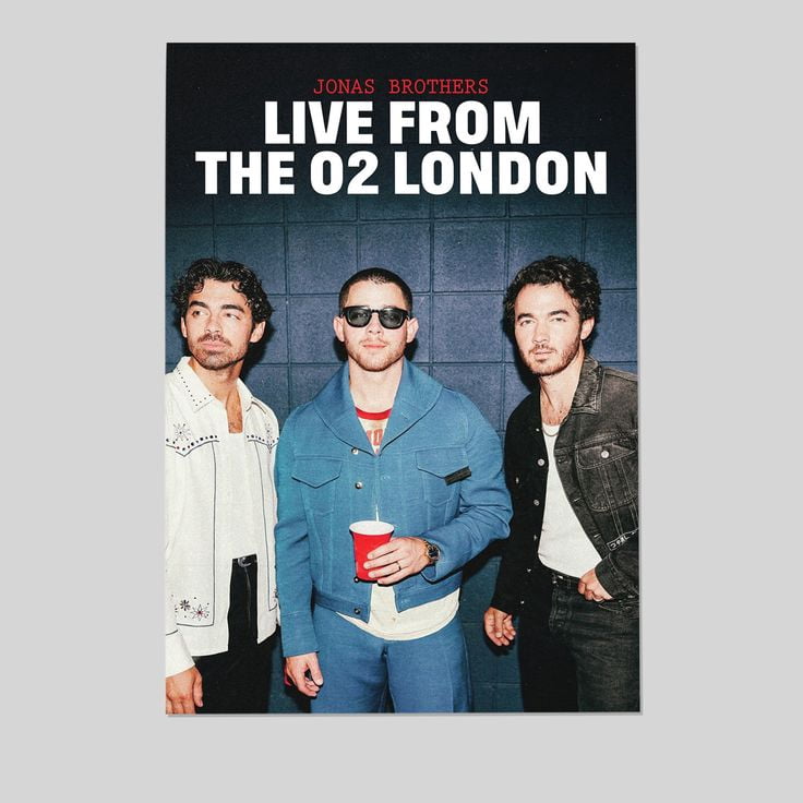Jonas Brothers Live From The 02 London Size 24''x36'' - Kiloa