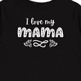 thumbnail image 4 of Inktastic I Love My Mama- Hearts Boys or Girls Long Sleeve Toddler T-Shirt, 4 of 5