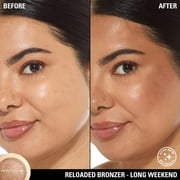 Revolution Reloaded Bronzing Powder, Shimmer Finish, Buildable, Long Weekend, 0.53 oz