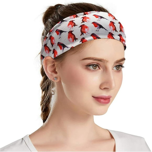 LParkin Birds Funny Head Bands for s - Wide Headbands - Gift for Wife - Headband - Headband Women - Hair