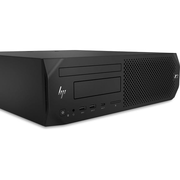 Restored HP Z2 G4 SFF Small Form Factor Desktop | Core i7 - 8700 - 512GB SSD Hard Drive - 32GB RAM | 6 cores @ 4.6 GHz Win 10 Pro Black (Refurbished)