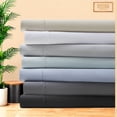 thumbnail image 6 of Ultra Soft Sheets And Sheet Sets Queen Cotton Blend Black for Modern Home, 6 of 9