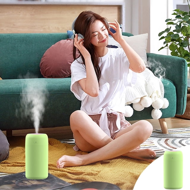 Danhjin Mini Humidifier Portable Humidifier For Bedroom, Car Cool Mist Humidifier For Home Baby Nursery, Auto Shut-off Function Kitchen Appliances