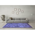 thumbnail image 3 of Ahgly Company Indoor Rectangle Oriental Blue Industrial Area Rugs, 2' x 4', 3 of 4