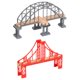 thumbnail image 2 of 2 piezas de puente de ferrocarril, tren de juguete, puente de vías, accesorios para tren de juguete, 2 of 3