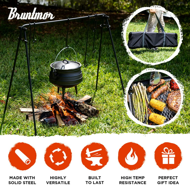 Campfire Cooking Grill/Griddle-USA Made-Free Shipping